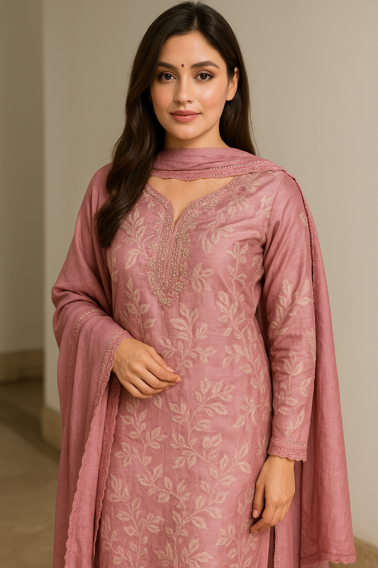 Mauve Modal Suit